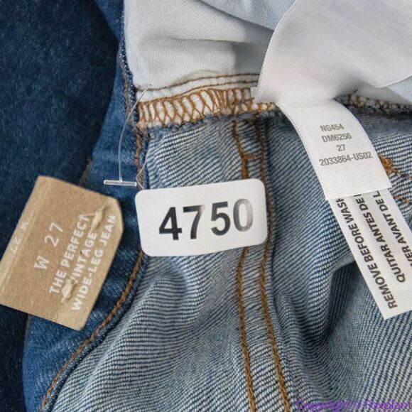 NEW Madewell The Perfect Vintage‎ Wide-Leg Jean in Fairdale Wash, 27 - Picture 15 of 15